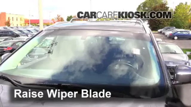 2013 Infiniti JX35 3.5L V6 Balais essuie-glace avant Changer les balais des essuie-glace